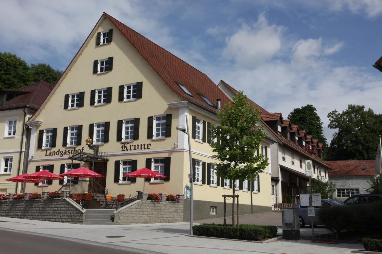 Hotel Krone Niederstotzingen Exterior foto